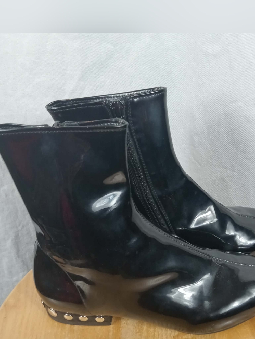 Jeffrey Campbell Studded Black Booties Size 5